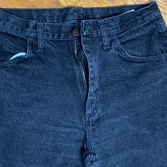 Rustler Men Black Denim Jeans - Picture 3 of 4